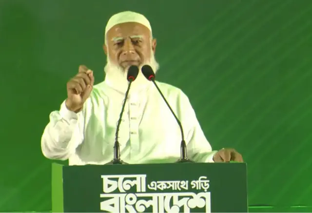 অনুষ্ঠানে বক্তব্যে বেশ কিছু বিষয় তুলে ধরেন জামায়াতের আমির