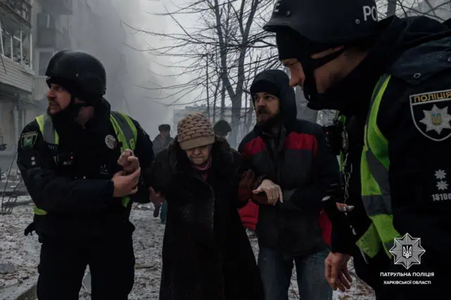 Спасательный работы в Харькове