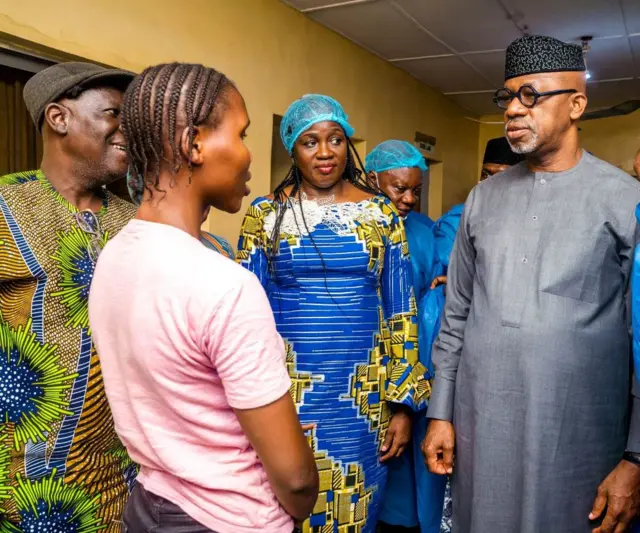 Gomina Dapo Abiodun ati ẹbi ọkunrin ti ibọn ba