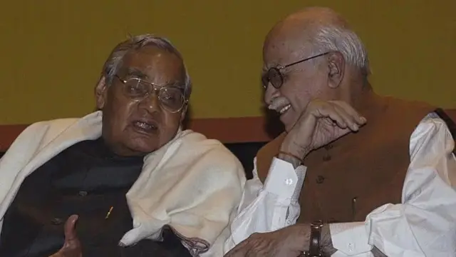 অটল বিহারী বাজপেয়ী ও লাল কৃষ্ণ আদভানি - ফাইল ছবি