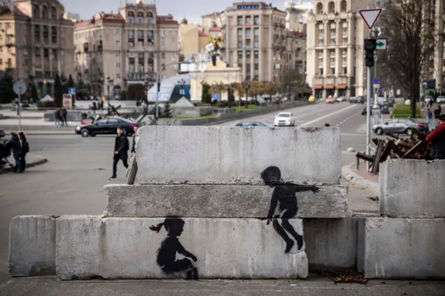 Banksy, Ukraina 