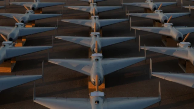 Mareykanka ayaa soo saaray diyaarad nooca raaxada ah oo loo ekeysiiyay diyaarad Drone-ka ah ee Shahid ee Iran.
