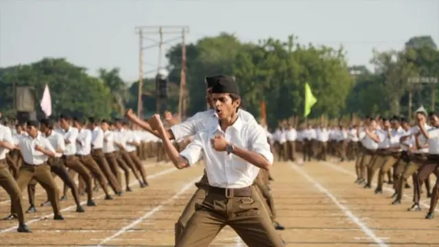 બીબીસી ગુજરાતી આરએસએસ સંઘ રાષ્ટ્રીય સ્વયંસેવક સંઘ વિજયાદશમી મોહન ભાગવત ભાજપ હિંદુ મુસલમાન નક્સલવાદ જેન ઝી