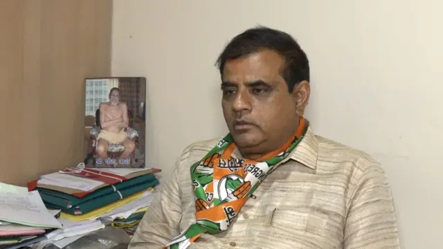 कांग्रेस उम्मीदवार अरुण श्रीवास्तव