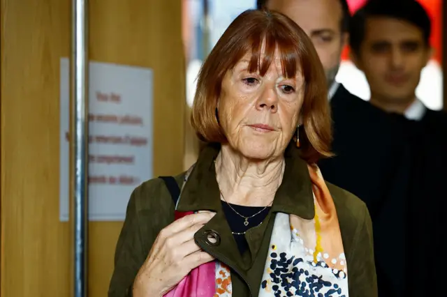 Žizel Peliko u sudnici