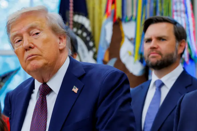 Trump e JD Vance