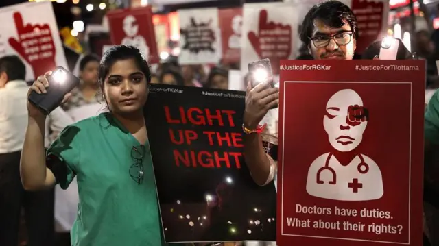 భారత్ లో నిరసన 