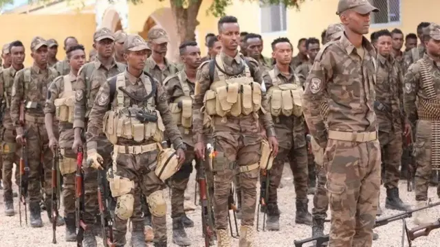 Ciidanka Haramacad ee uu soo tababaray Turkiga