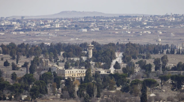 የጎላንን ተራራማ አካባቢ