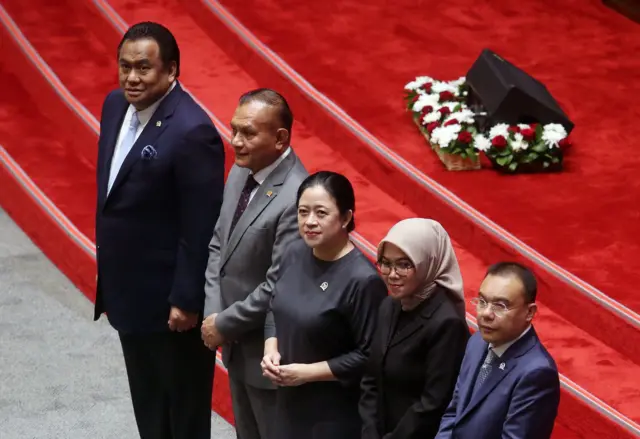 Puan Maharani, Sufmi Dasco Ahmad, Lodewijk Freidrich Paulus, Rachmat Gobel