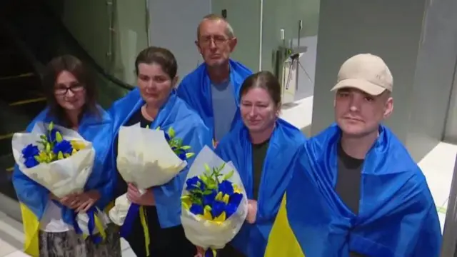 Освобожденные украинцы