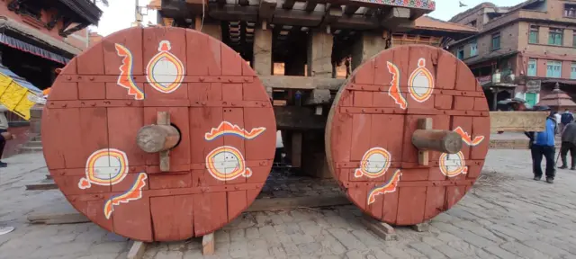 भैरवनाथको रथको पाङ्ग्रा