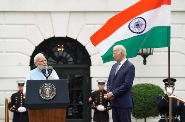 மோதி பைடன் சந்திப்பு