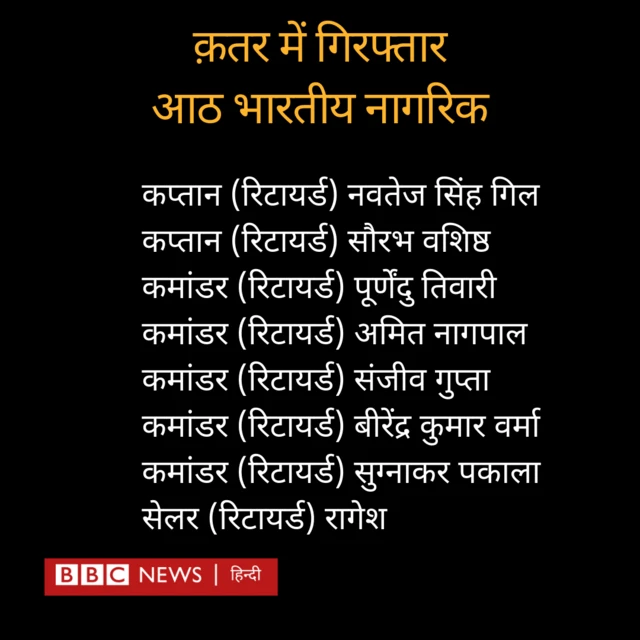 आठ भारतीय पूर्व अधिकारी