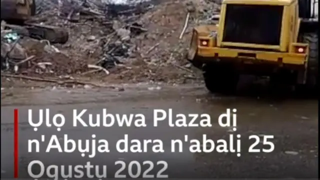 Maka ụlọ dara n'Abuja
