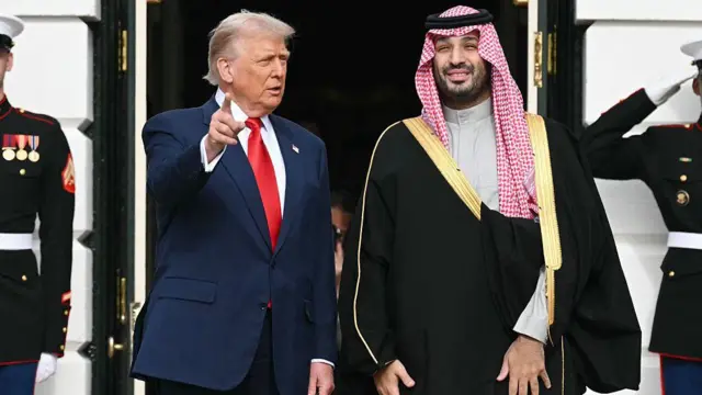 Trump ve Veliaht Prens Muhammed bin Selman
