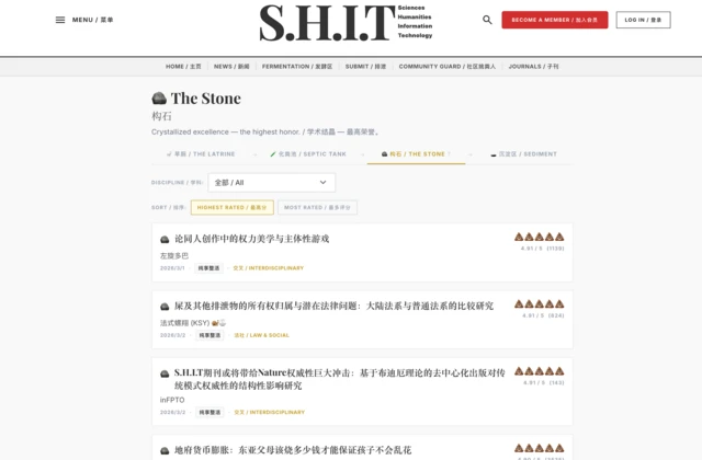 S.H.I.T网站收录文稿