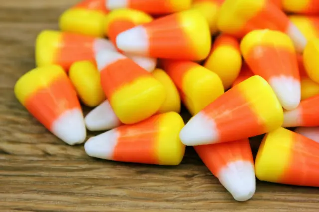 Des bonbons colorés