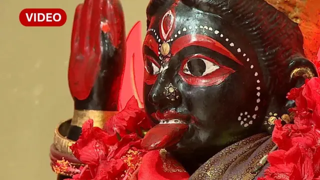 కాళీ మాత విగ్రహం, కోల్కతా, చైనీస్, చైనీయులు