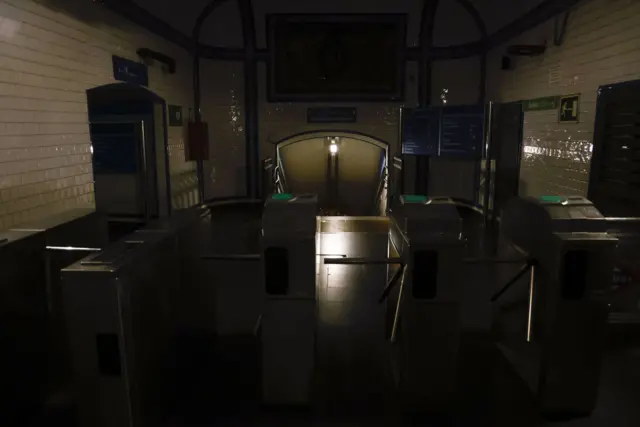 nestanak struje, Madrid, Španija, metro