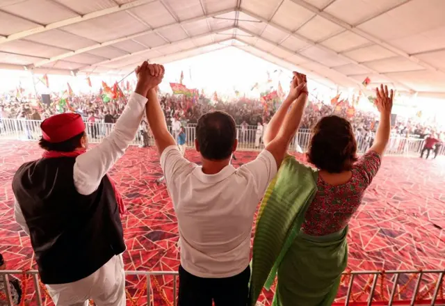 सपा कांग्रेस गठबंधन