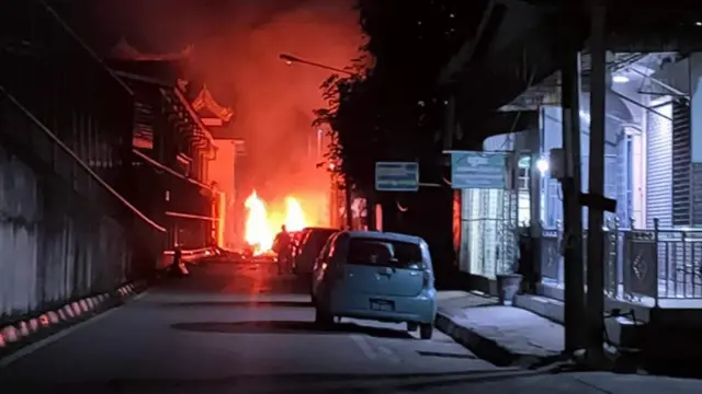ထိုင်း-မြန်မာနယ်စပ် အမှတ် ၁ ချစ်ကြည်ရေးတံတားအနီး ပေါက်ကွဲမှုထပ်ဖြစ် 