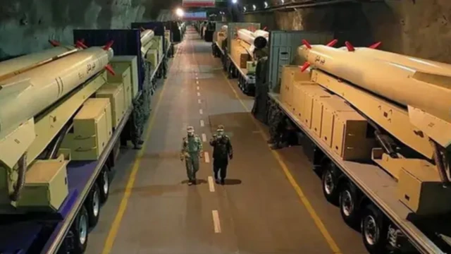 ከመሬት በታች ያለ የሚሳዔል ማከማቻ