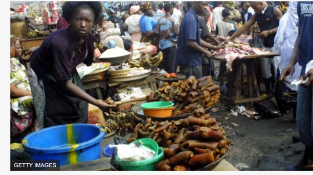 Pọnmọ, ẹran ati awọn to n ta a lọja