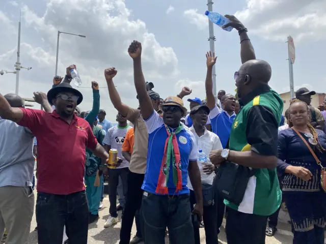 Aviation workers strike Lagos