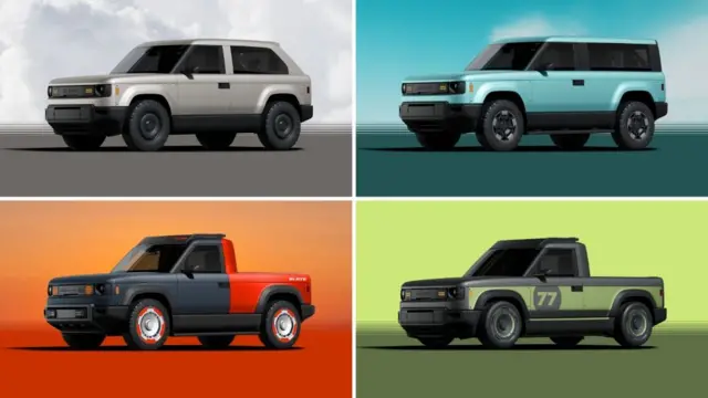 با اضافه کردن یک کیت می‌توان وانت اسلیت را به یک شاسی‌بلند پنج نفره تبدیل کرد