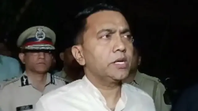 गोवा के मुख्यमंत्री प्रमोद सावंत