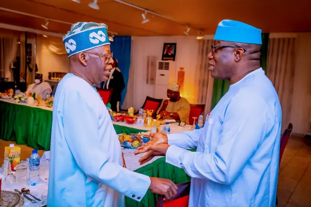 Kayode Fayemi and Bola Tinubu