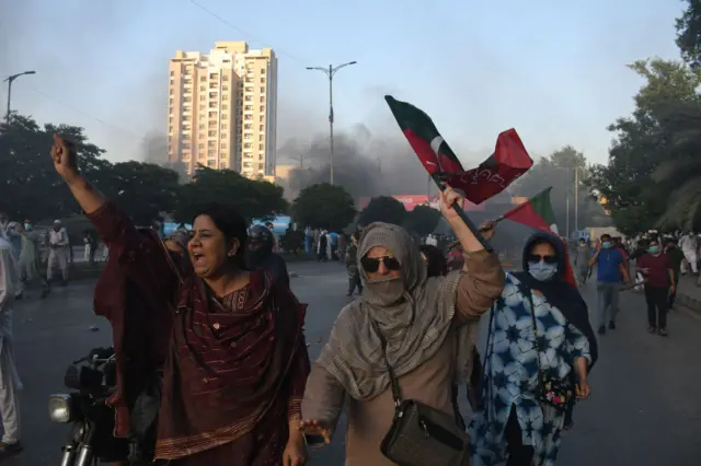 পাকিস্তান বিক্ষোভ 