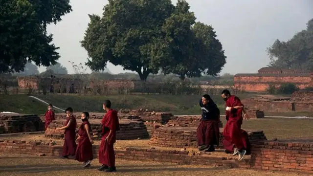 நாளந்தா, இந்தியா, வரலாறு, சீனா, ஐரோப்பா, பௌத்தம் 