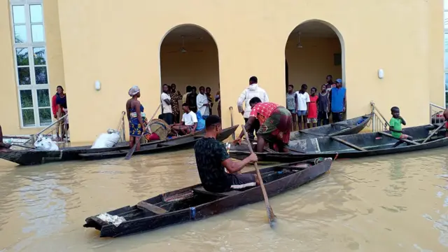 Flood victims