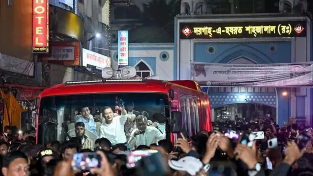 तारिक ने सिलहट से चुनाव अभियान शुरू किया था