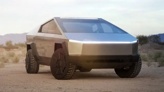 تسلا وانت سایبرتراک را چهار سال پیش رونمایی کرد