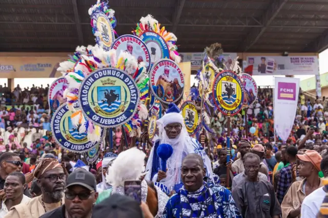 Awọn to n jo nibi ọdun Ojude Oba