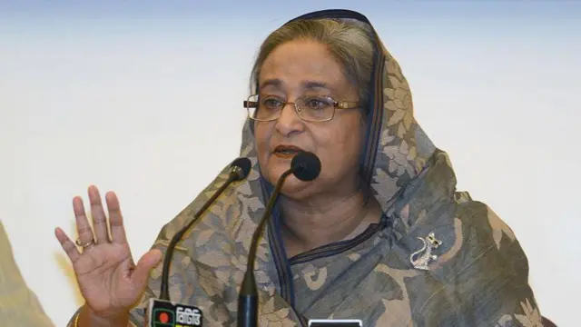 আওয়ামী লীগ সভানেত্রী শেখ হাসিনা