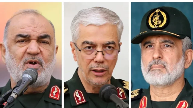 Hossein Salami, Mohammad Bagheri, Amir Ali Hajizadeh.