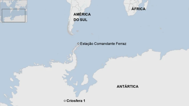 Localização do Criosfera 1