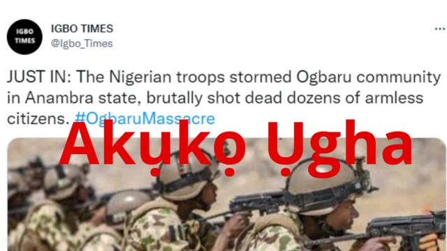 Akụkọ ụgha maka mgbagbu ndị mmadụ n'Ogbaru