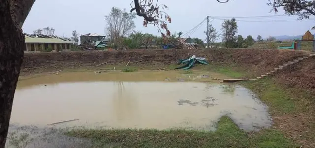 ကျောက်တော်၊ ပြိုင်းချောင်းမှာ အိမ်ခြေ ၂၀၀ ကျော်ပျက်စီး ၊ သောက်သုံးရေခက်ခဲ