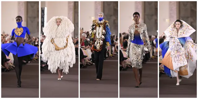 تصاویری از نمایش خانه مد «اسکیاپارلی»