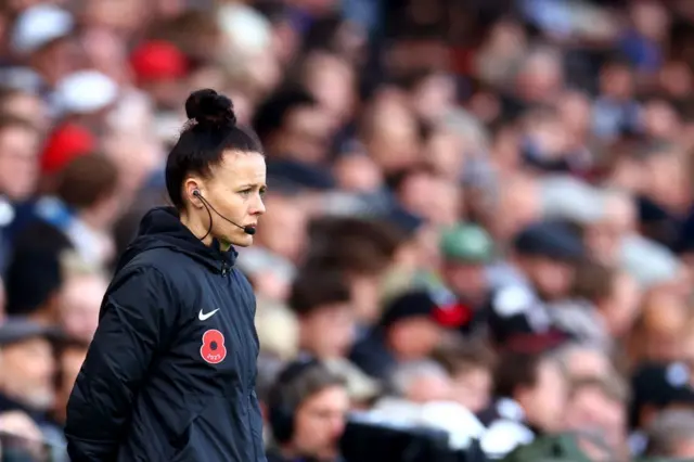 Rebecca Welch geçen ay da Premier Lig'de dördüncü hakemlik yaparak tarihe geçmişti