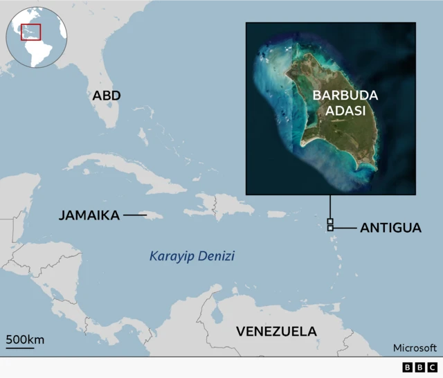Barbuda'nın 1.000 kilometreden fazla batısında bulunan Jamaika, plaj erişimi konusunda da anlaşmazlıklarla karşı karşıya
