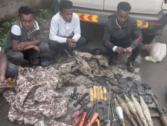 ብረት ንዕጡቓት ኦሮሞ ከረክቡ ተታሒዞም ዝተባህሉ ጥርጡራት