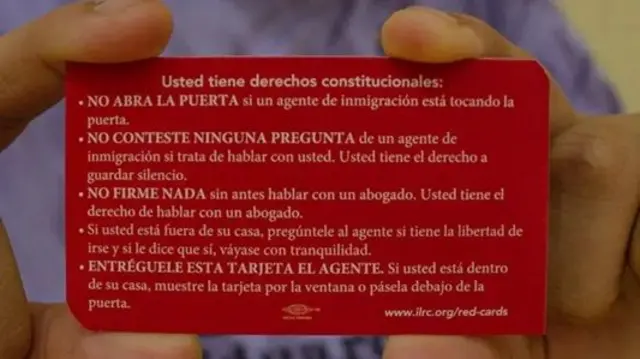 Red Card, Immigration, USA, Donald Trump