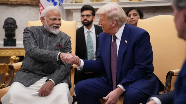 ਪ੍ਰਧਾਨ ਮੰਤਰੀ ਨਰਿੰਦਰ ਮੋਦੀ ਤੇ ਅਮਰੀਕੀ ਰਾਸ਼ਟਰਪਤੀ ਡੌਨਲਡ ਟਰੰਪ