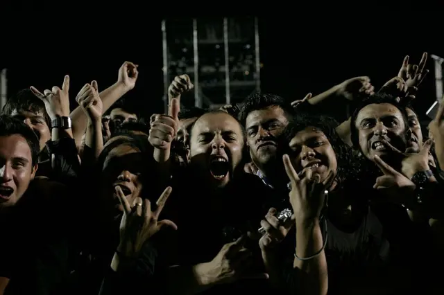 Aficionados del metal en México
